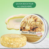 ALSANCIA - Savon Booster au Gingembre