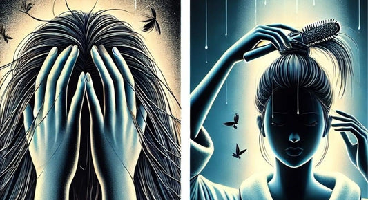 Stress & Chute de Cheveux : Le Lien Insoupçonné et les Solutions pour une Chevelure Magique ! - ALSANCIA